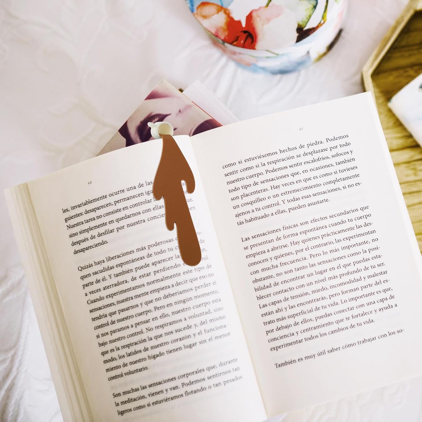 ECO HOME™ Stylish Gift – Coffee Lover’s Bookmark