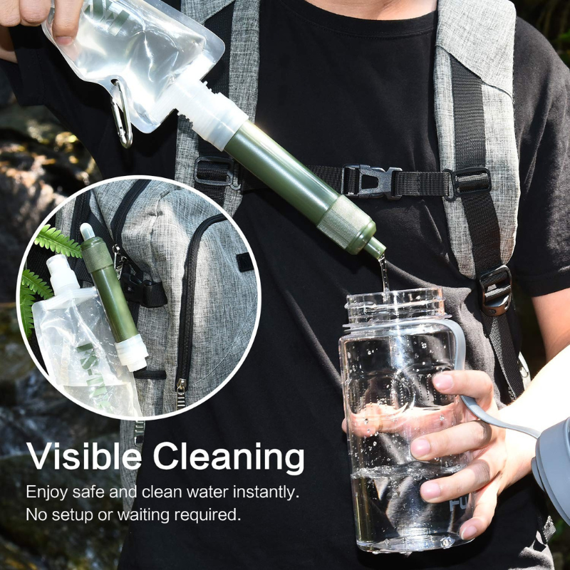 ECO HOME™ Outdoor Filter – Mini Camping Water Filter